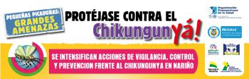 ANTE PRIMER CASO SOSPECHOSO DE FIEBRE CHIKUNGUNYA EN TUMACO, SE INTENSIFICAN ACCIONES DE VIGILANCIA, CONTROL Y PREVENCIÓN